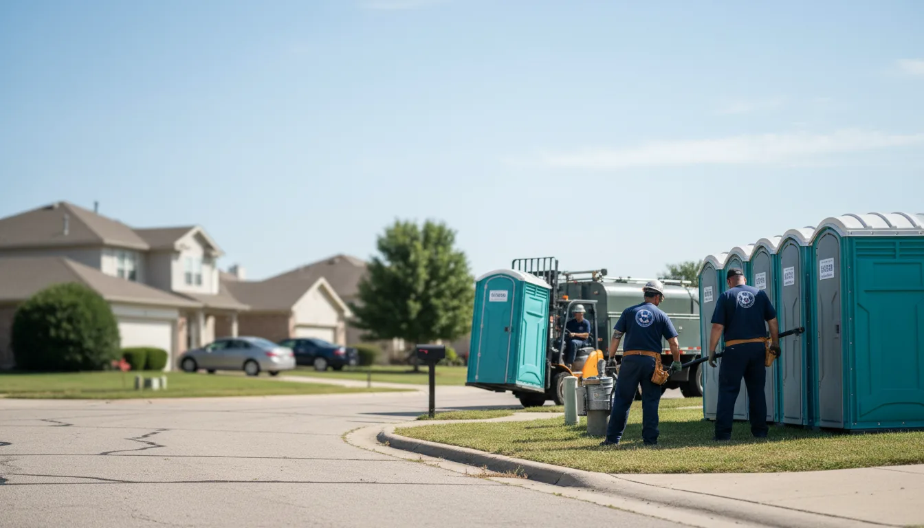 Porta Potty Rental in Naponee, NE near me